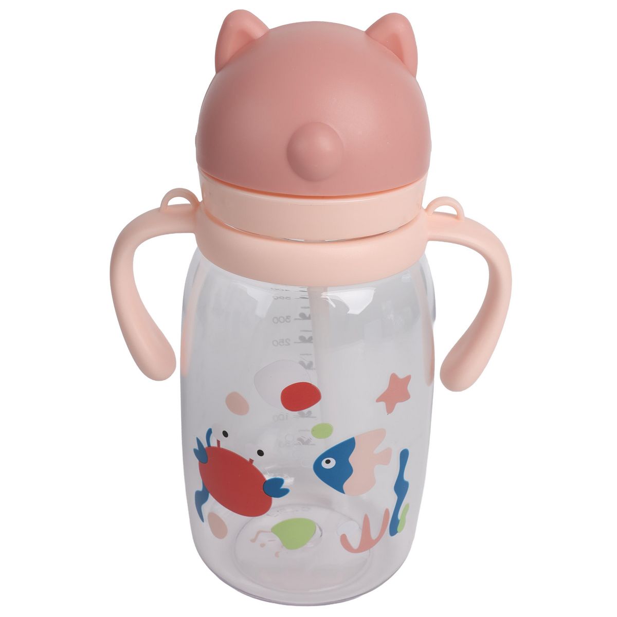 JUST HOME COLLECTION - Botella Plástico 550 ml Rosado