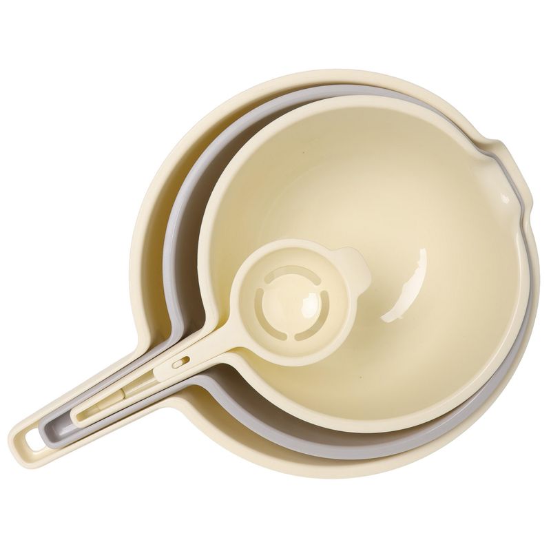 JUST HOME COLLECTION - Set 4 Bowl con Filtro para Huevo