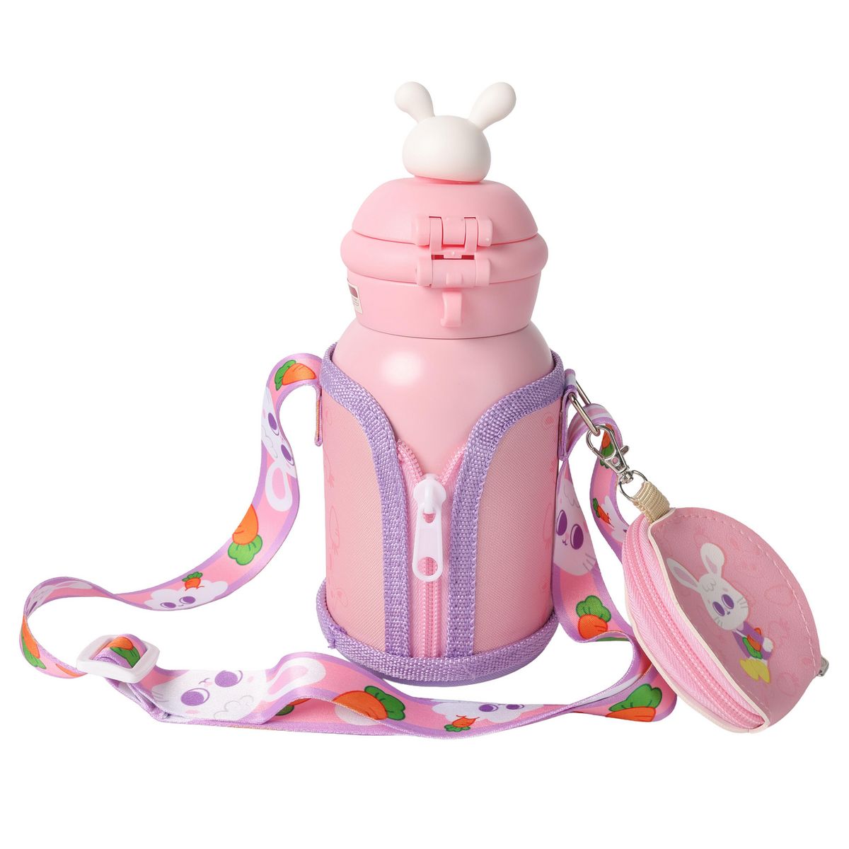 JUST HOME COLLECTION - Botella Acero inoxidable 550 ml Rosado