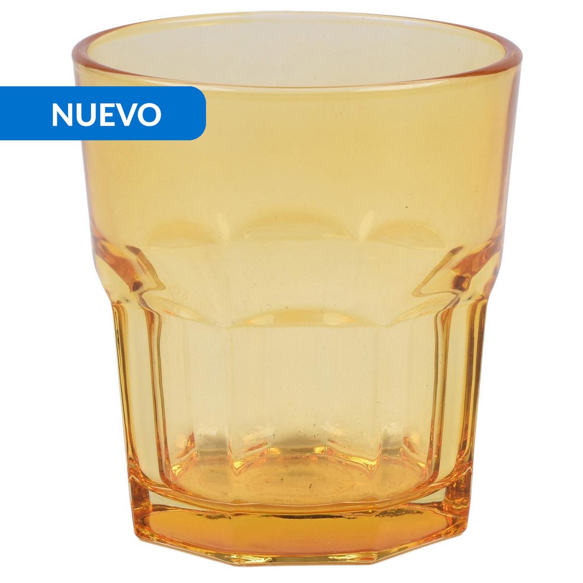JUST HOME COLLECTION - Vaso Bajo de Vidrio 330 ml Colores Surtidos
