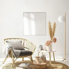 JUST HOME COLLECTION - Espejo Decorativo Forma Cuadrada 80x80 cm Frameless