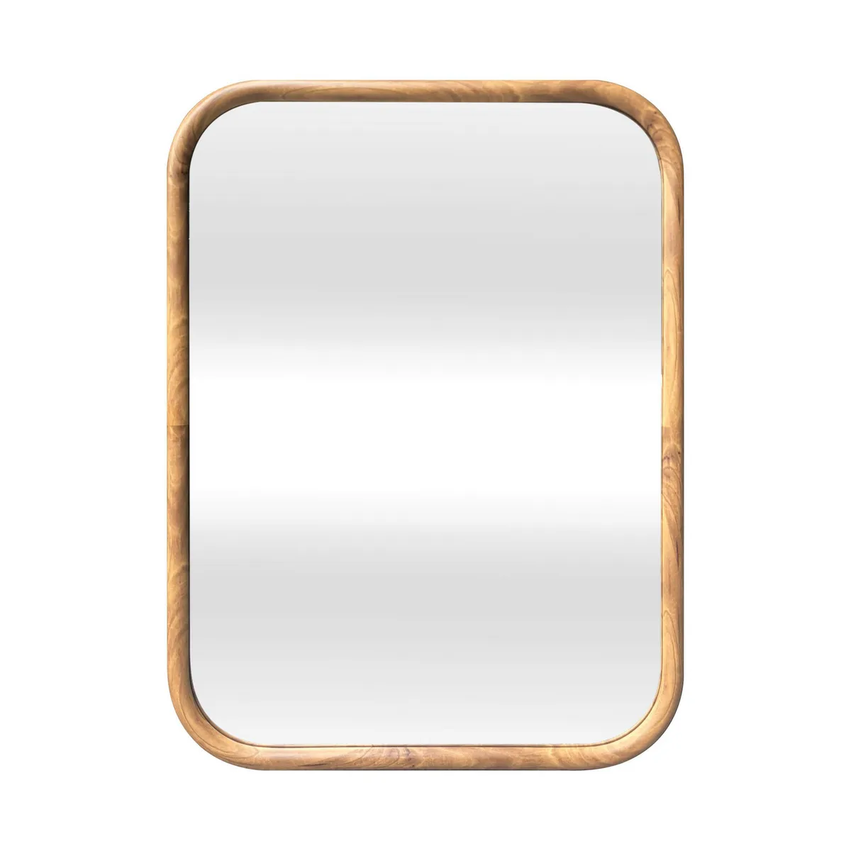 JUST HOME COLLECTION - Espejo Decorativo Forma Otra 64x84 cm Café Forma