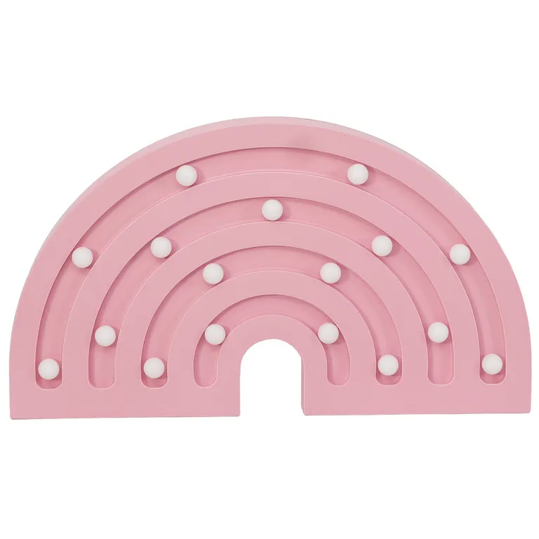 Letrero Deco Led Arco Rosa