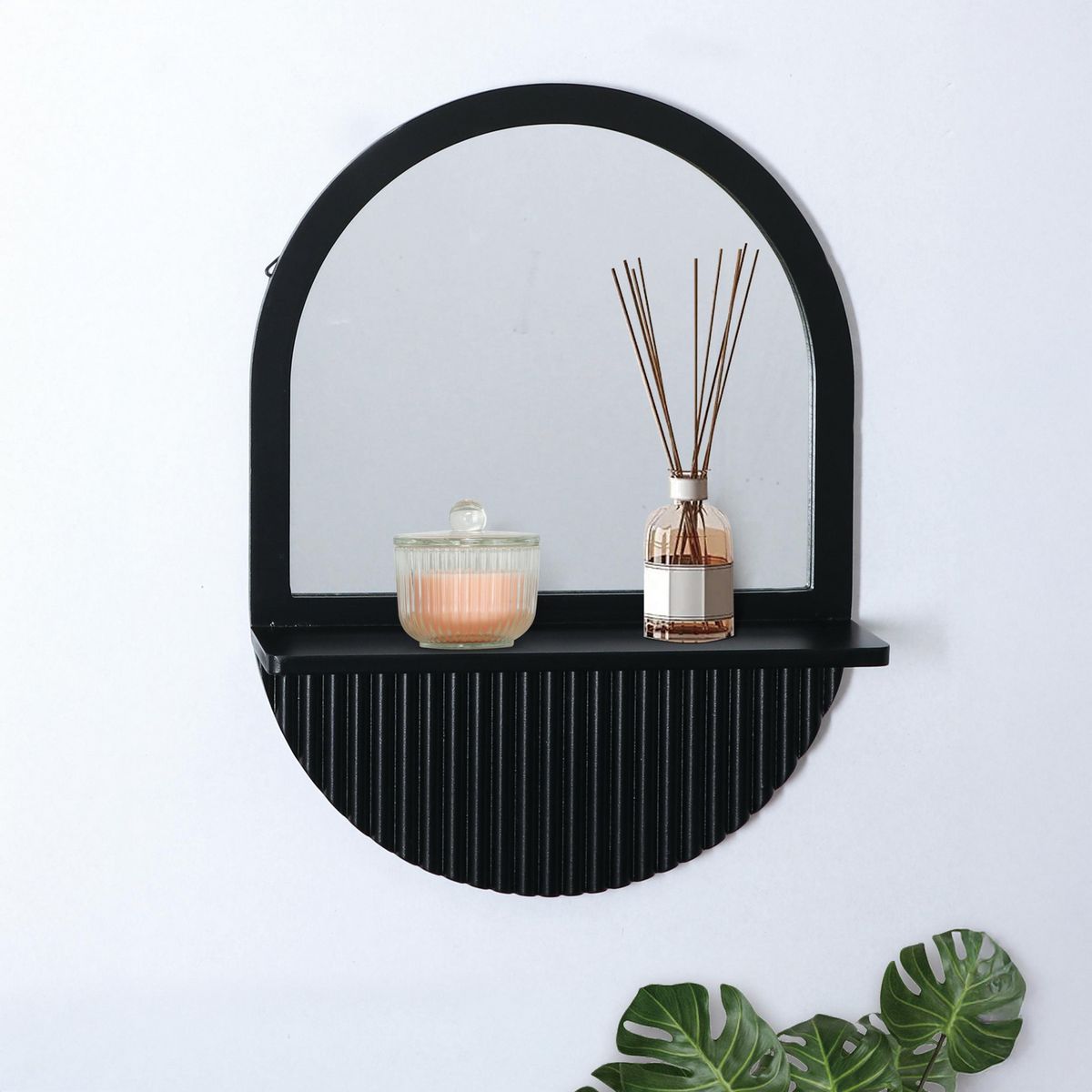 JUST HOME COLLECTION - Espejo Pared Forma Otra 30x40 cm Blanco H48013A