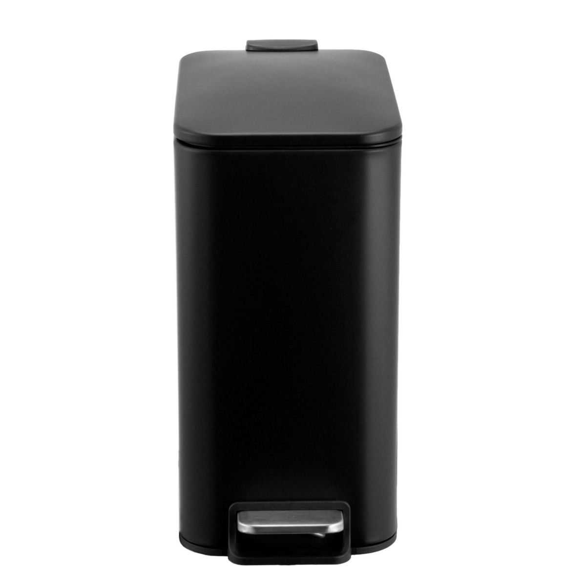 JUST HOME COLLECTION - Papelera 5 Litros Metal Negro