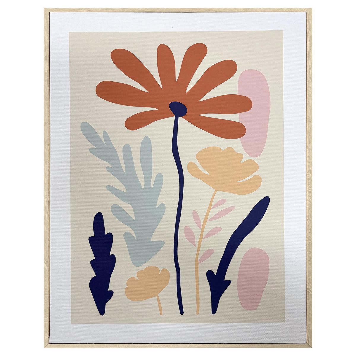 JUST HOME COLLECTION - Cuadro Flor 30x40 cm