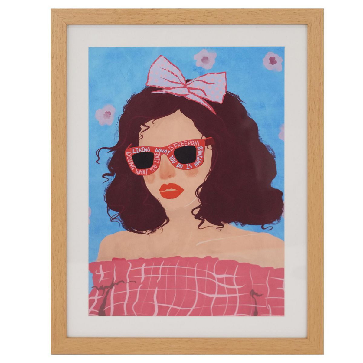 JUST HOME COLLECTION - Cuadro Girl 33x43 cm