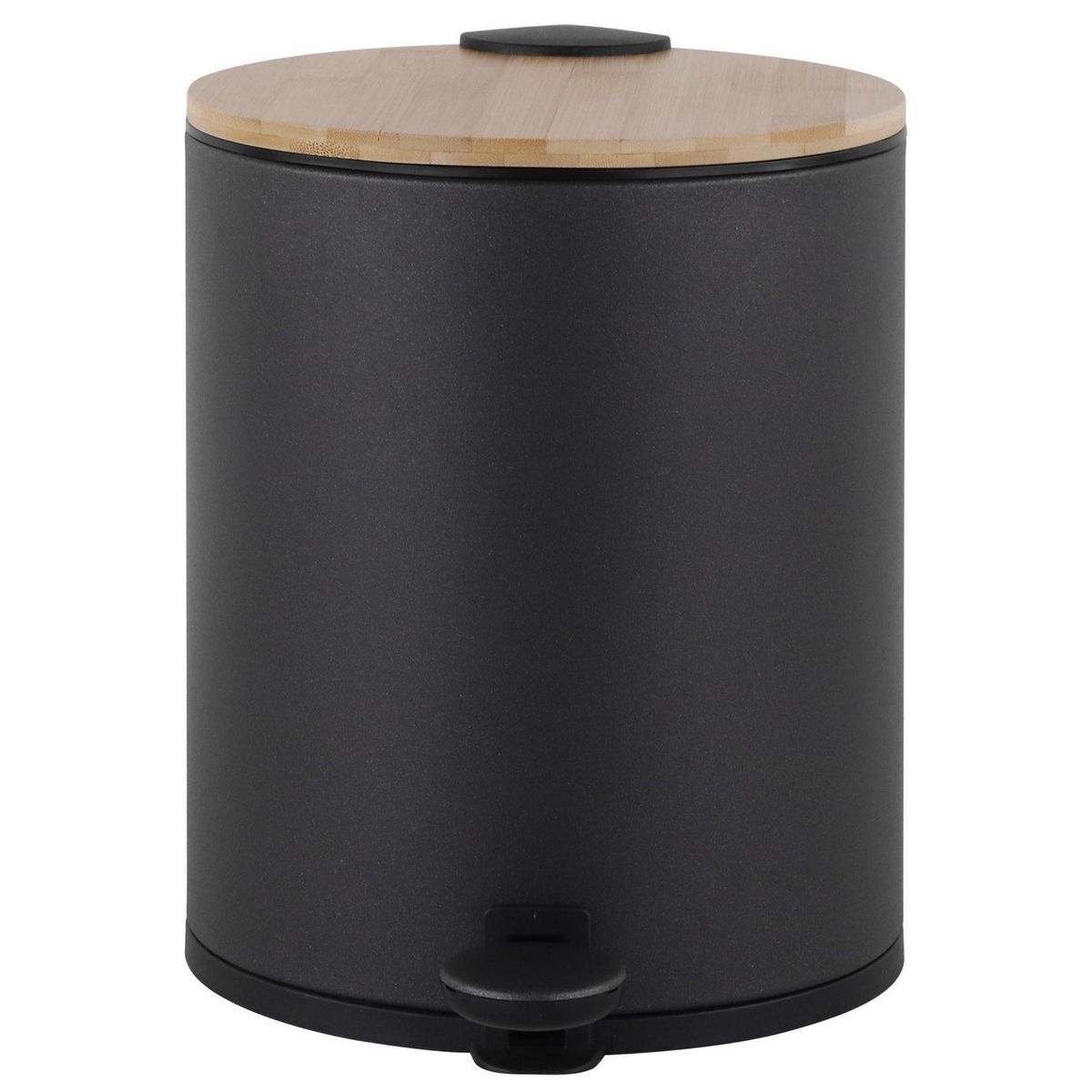 JUST HOME COLLECTION - Papelero 5 Litros Plástico Negro