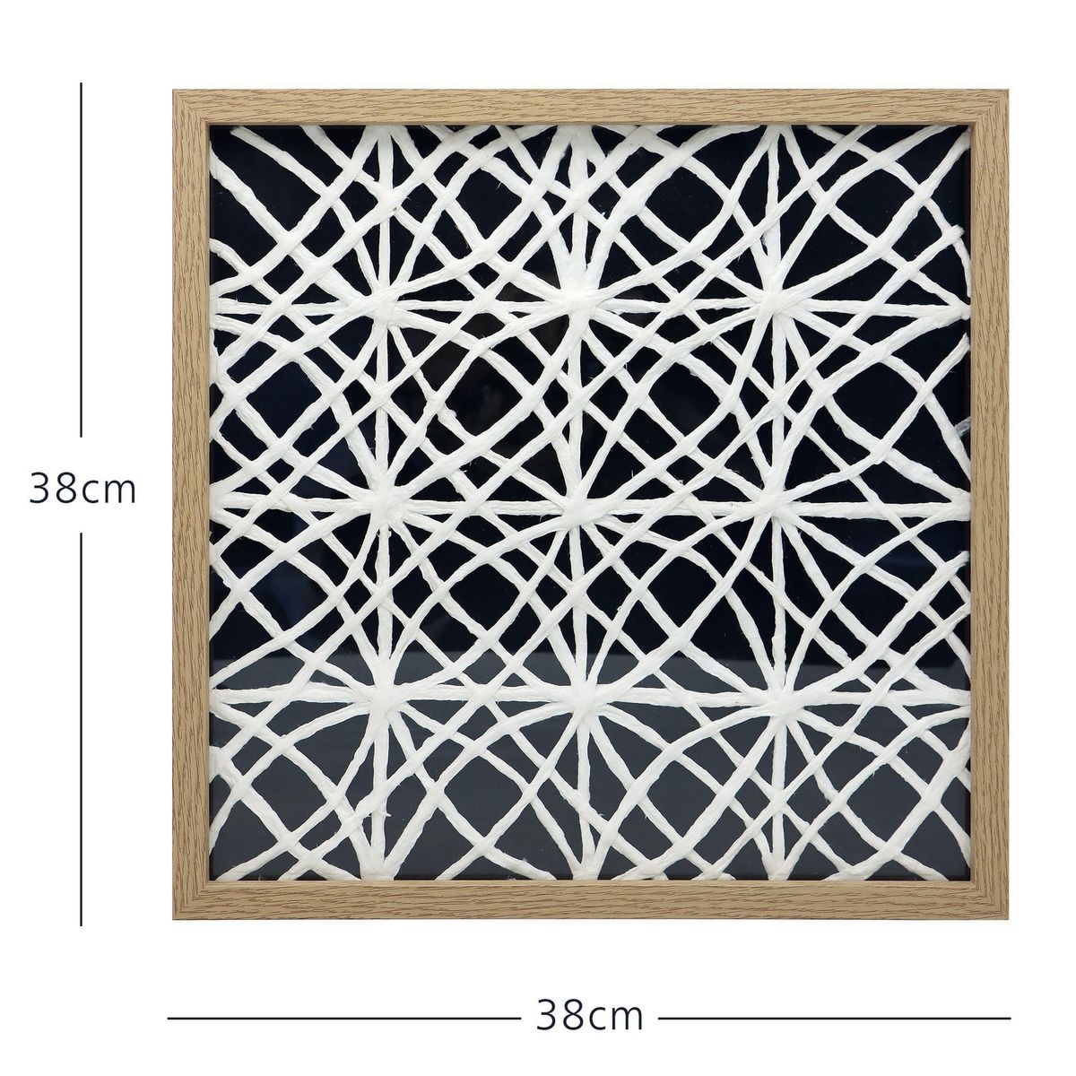 JUST HOME COLLECTION - Cuadro Caleidoscopio 38x38 cm