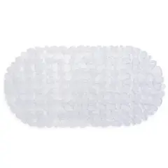 JUST HOME COLLECTION - Piso Piedra 34x67 cm PVC Transparente