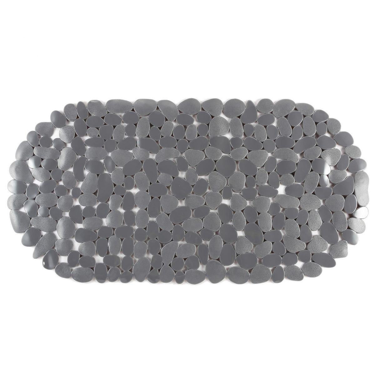 JUST HOME COLLECTION - Piso Piedra 34x67 cm PVC Gris