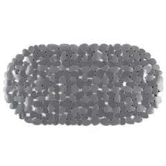 JUST HOME COLLECTION - Piso Piedra 34x67 cm PVC Gris