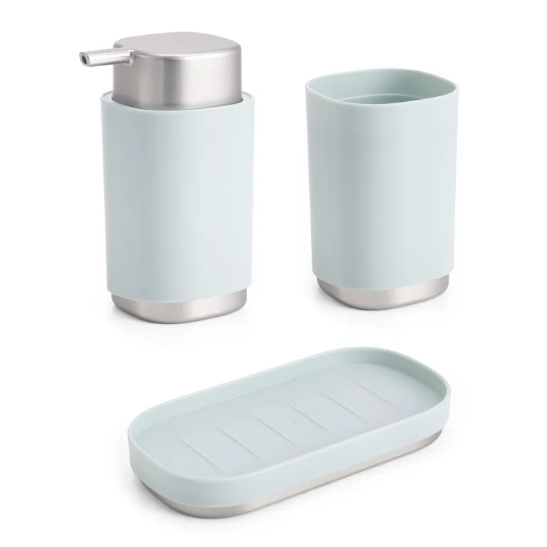 Set Baño Verde 3 Piezas