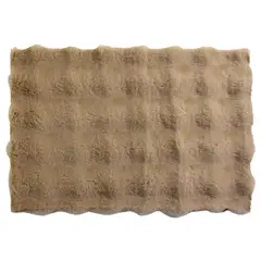 JUST HOME COLLECTION - Bajada Fauxfur 40x60 cm Poliéster Café