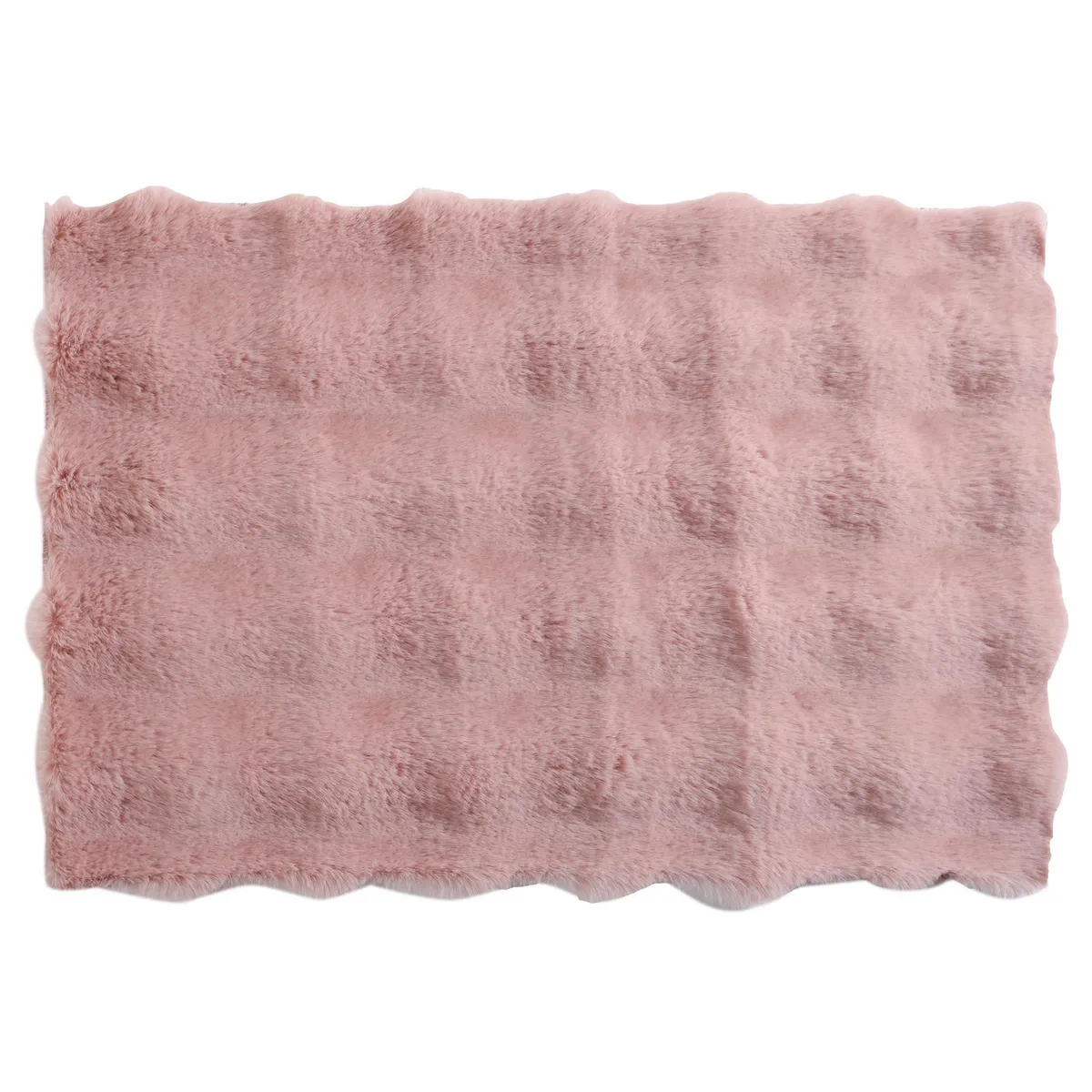 JUST HOME COLLECTION - Bajada Fauxfur 40x60 cm Poliéster Rosado