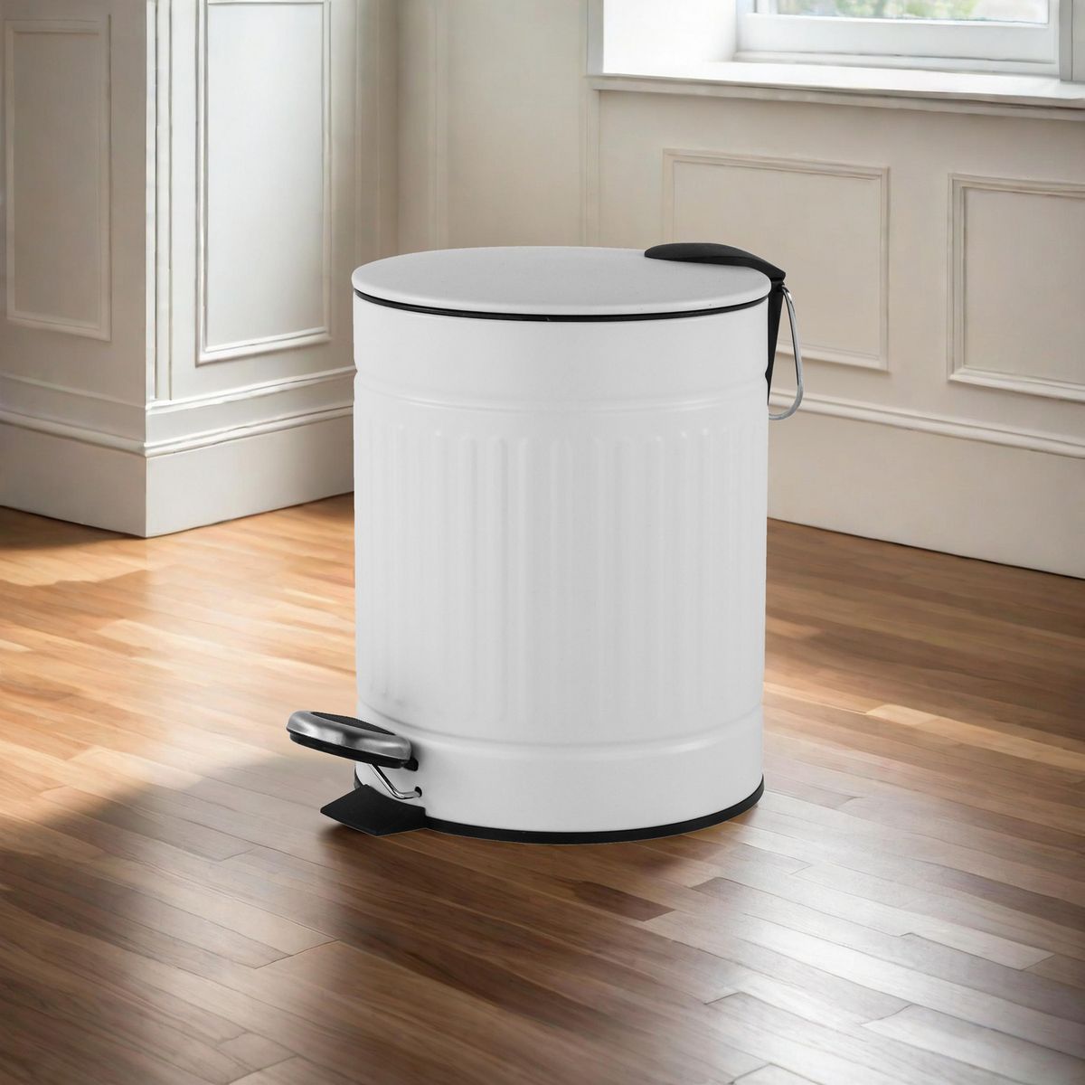 JUST HOME COLLECTION - Papelero 5 Litros Plástico Taupe