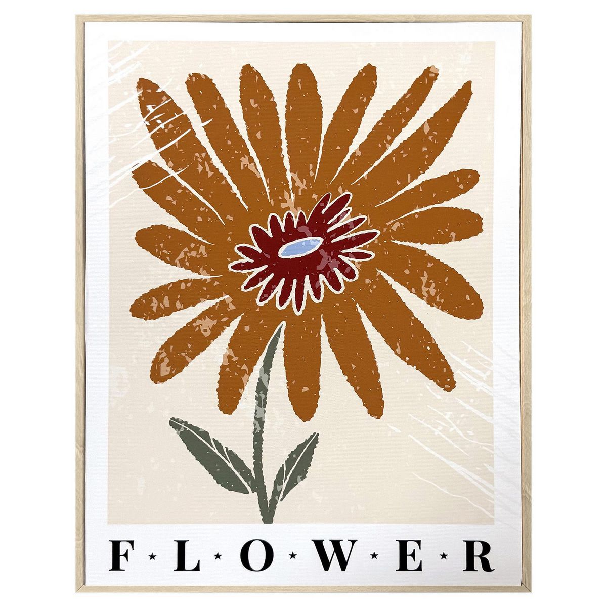 JUST HOME COLLECTION - Cuadro Flor 30x40 cm