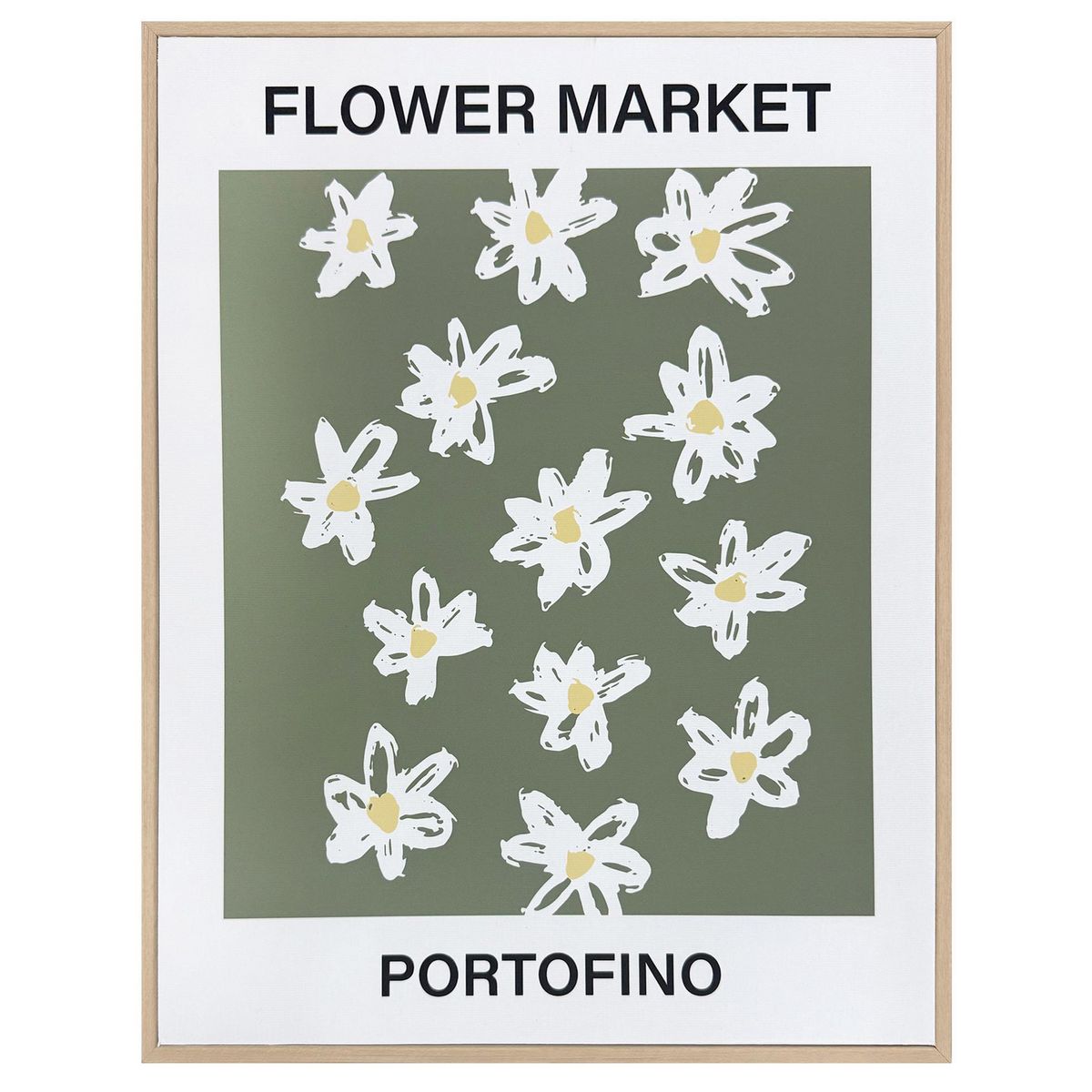 JUST HOME COLLECTION - Cuadro Flor 30x40 cm