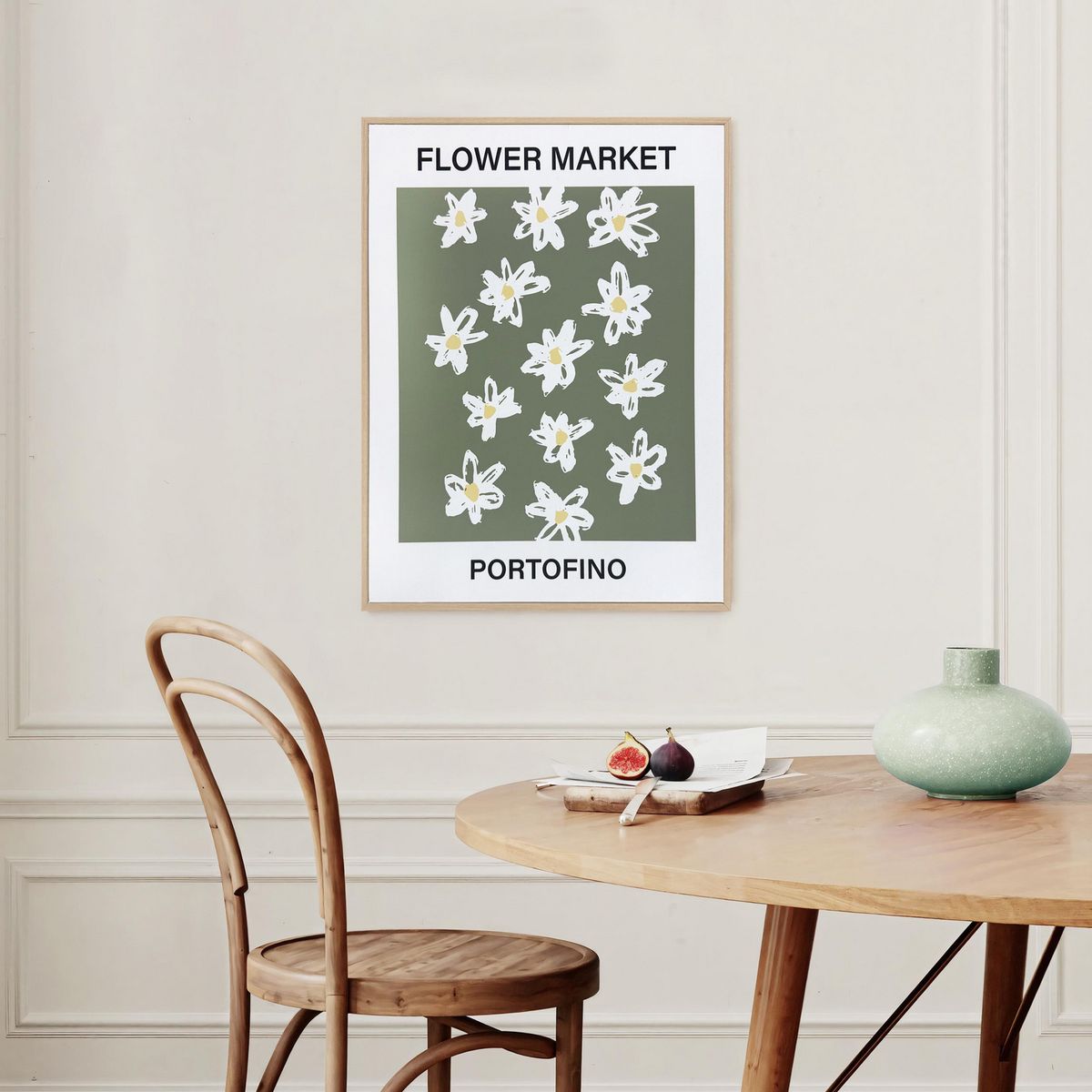 JUST HOME COLLECTION - Cuadro Flor 30x40 cm