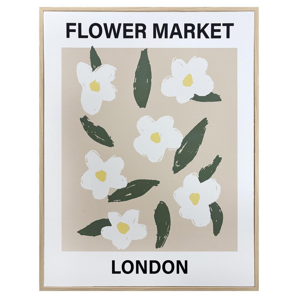 Cuadro Flor 30x40 cm, marca JUST HOME COLLECTION - Foto Principal