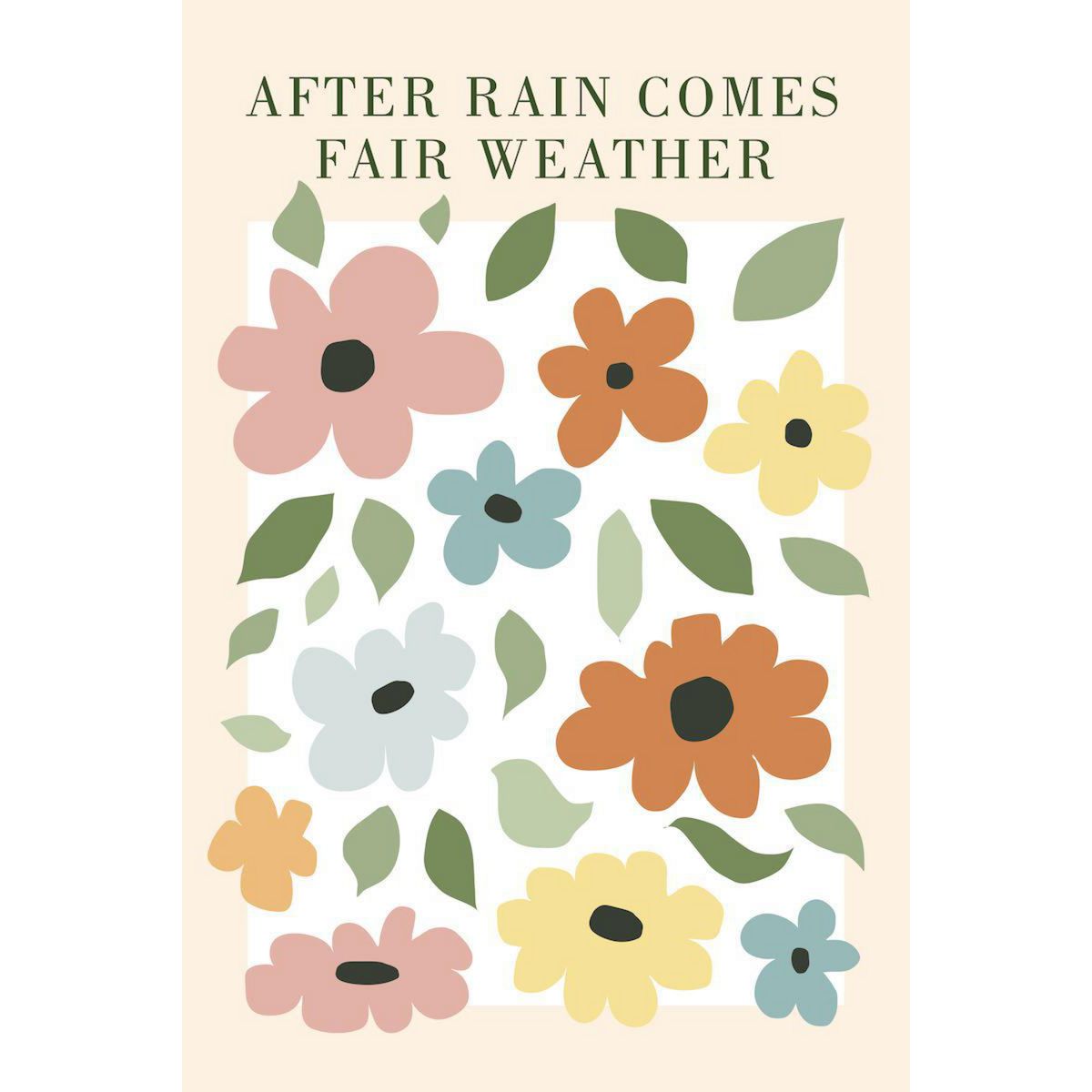 JUST HOME COLLECTION - Poster 60x90 cm Multi MDF