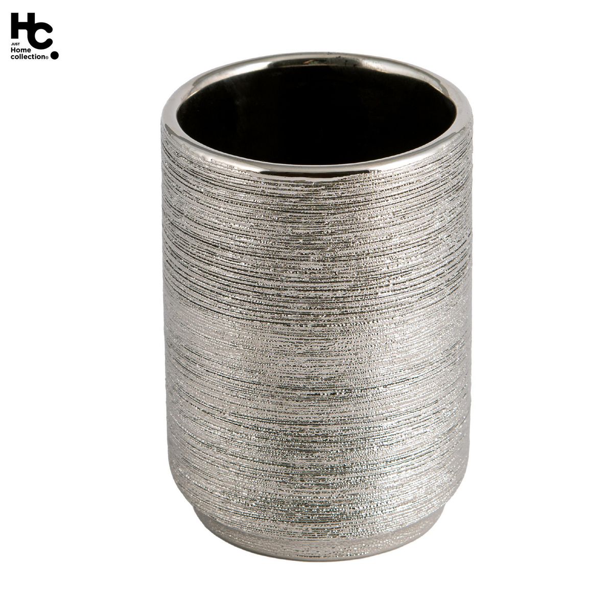 JUST HOME COLLECTION - Vaso Striation Plata