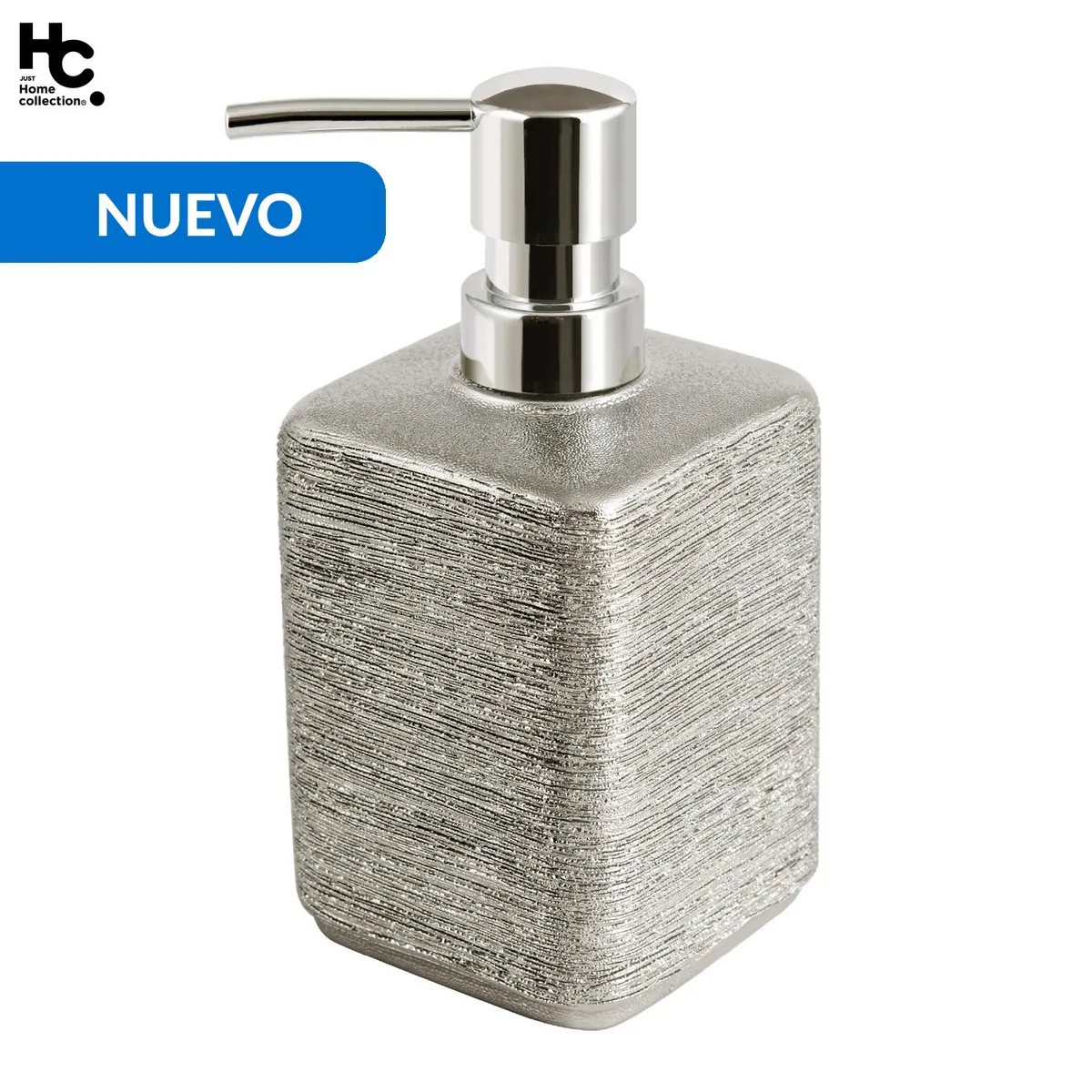 JUST HOME COLLECTION - Dispensador Bano Striation Pla