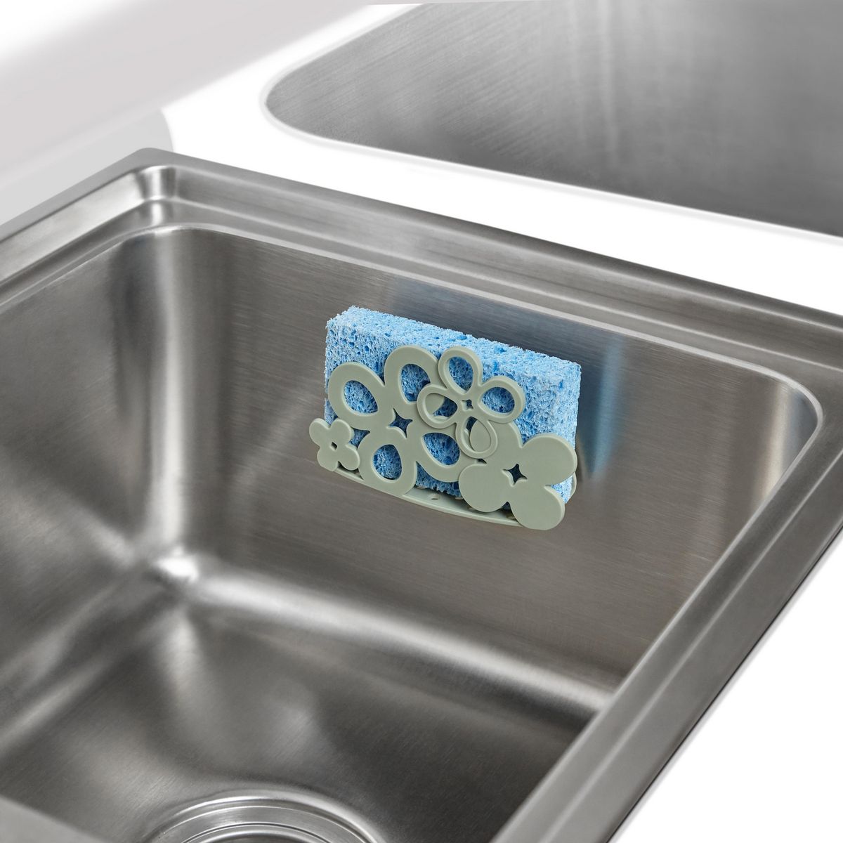 UMBRA - Porta esponja Poppy verde