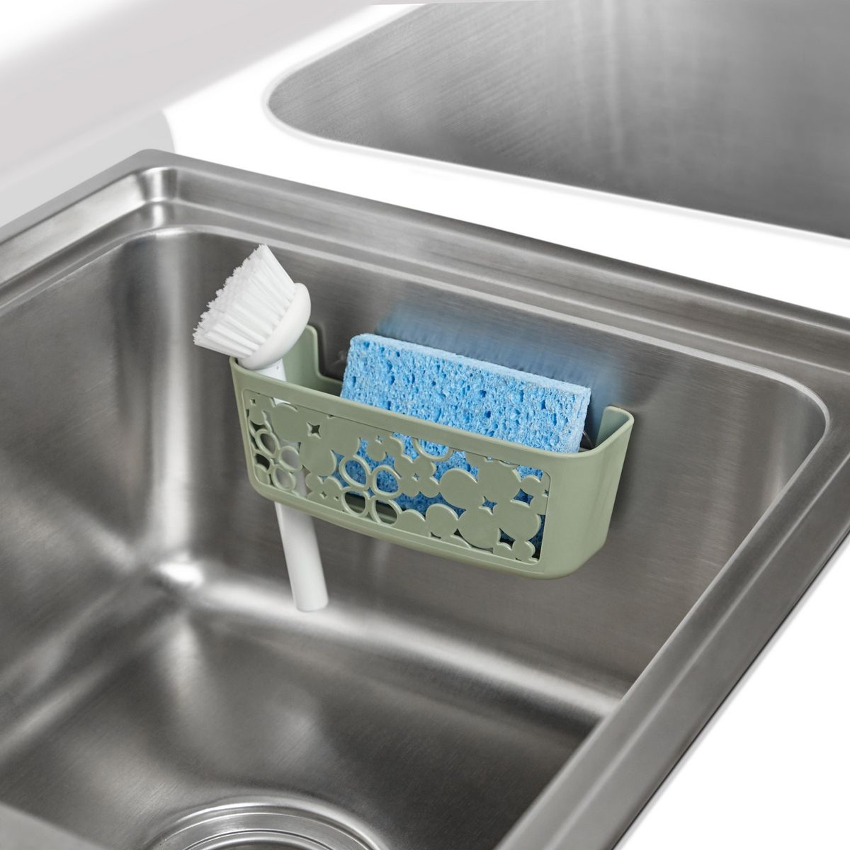 UMBRA - Organizador para fregadero Poppy verde