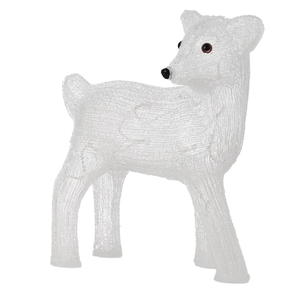 DEAR SANTA - Ciervo navidad acrílico 40 luces 38 cm