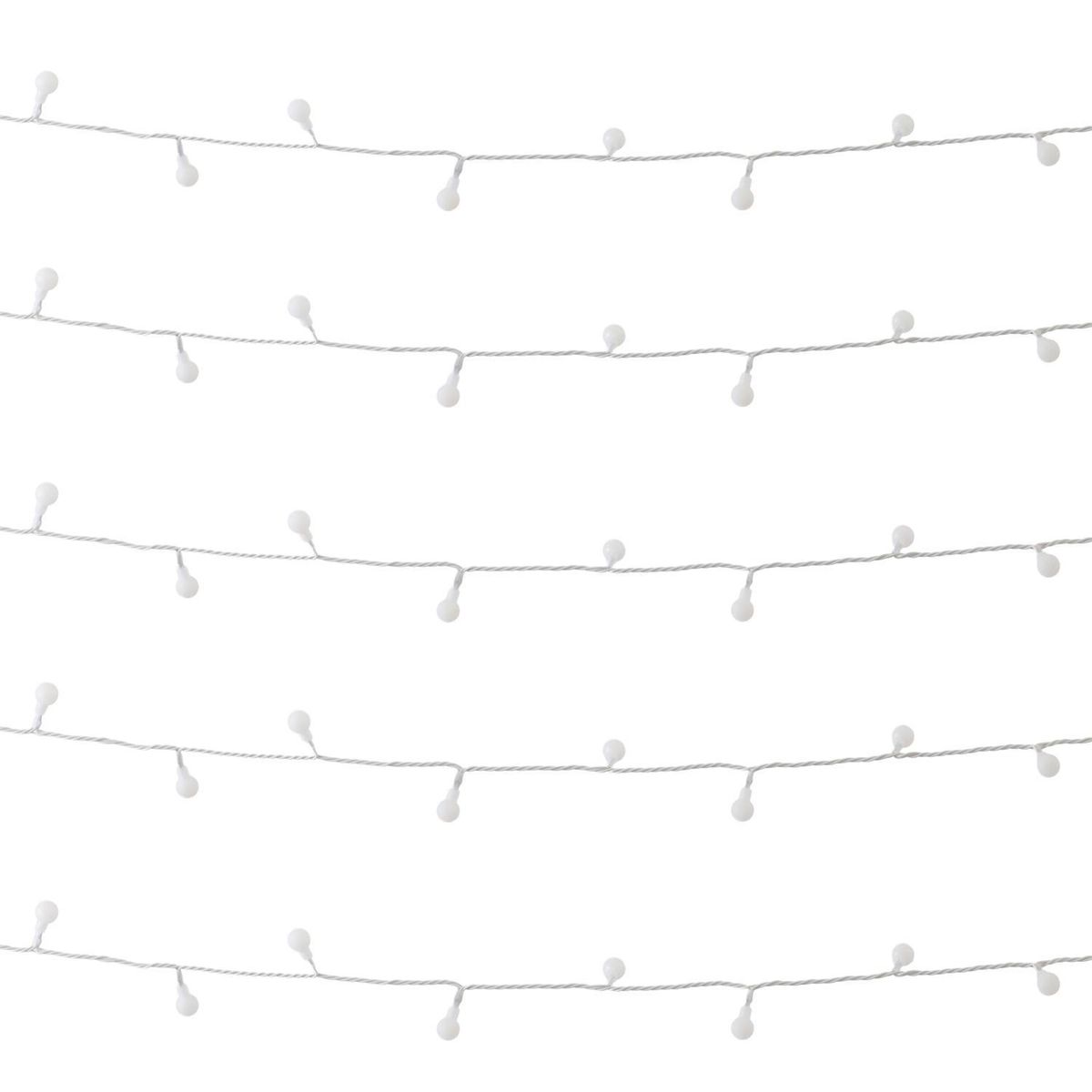 DEAR SANTA - Parlante navidad 120 luces perlas 16 mm