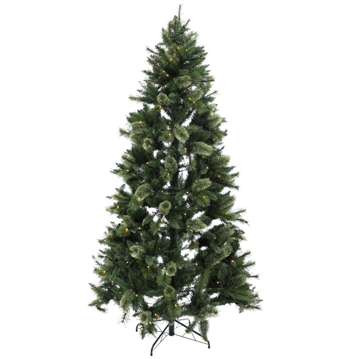 DEAR SANTA - Árbol slim navidad 210 cm 250 led 1095 ramas