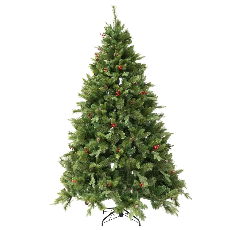DEAR SANTA - Árbol Navidad Berries 135x210 cm Verde 1361 Ramas