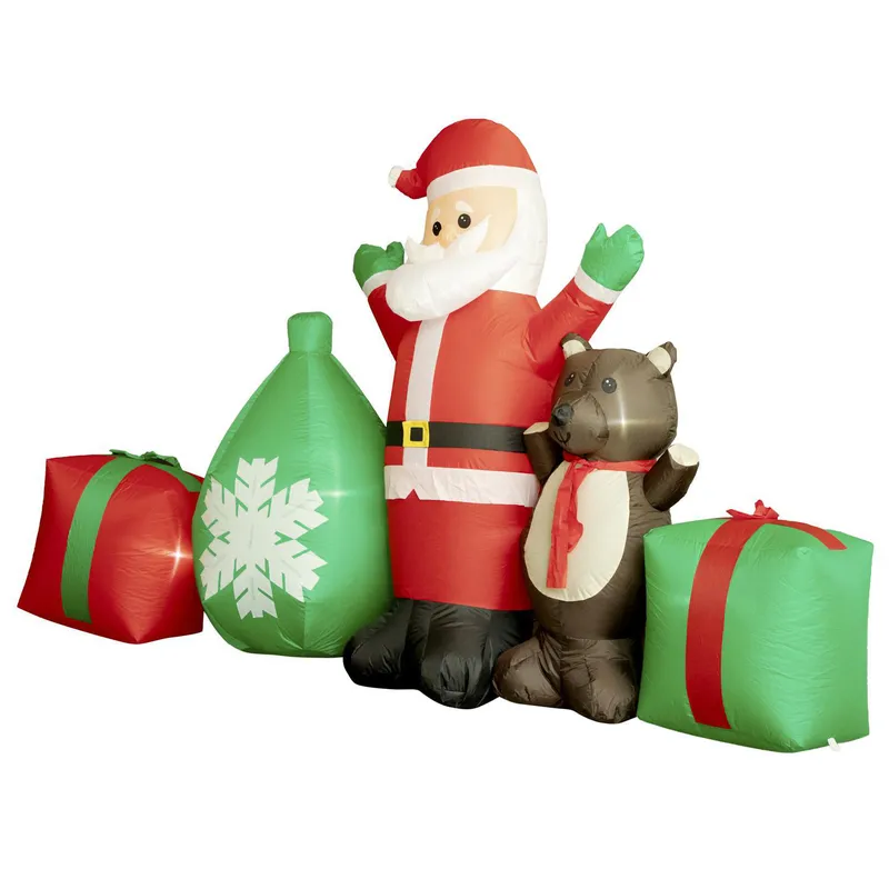 DEAR SANTA - Pascuero Inflable Regalos Navidad 240 cm