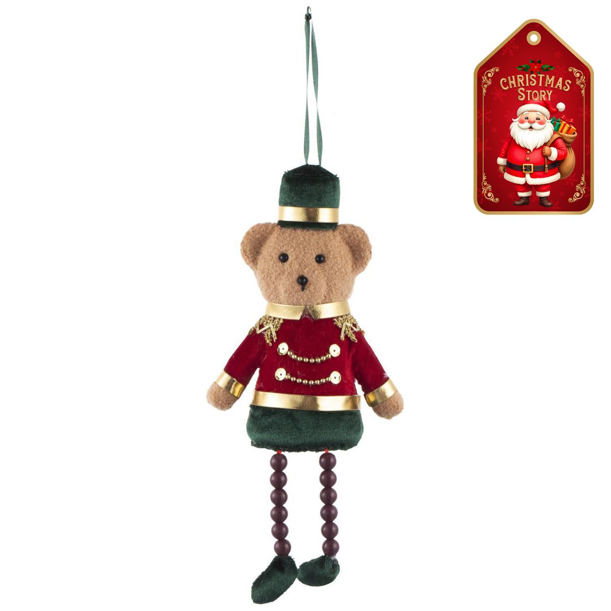 DEAR SANTA - Oso soldado navidad 15 cm xmas story