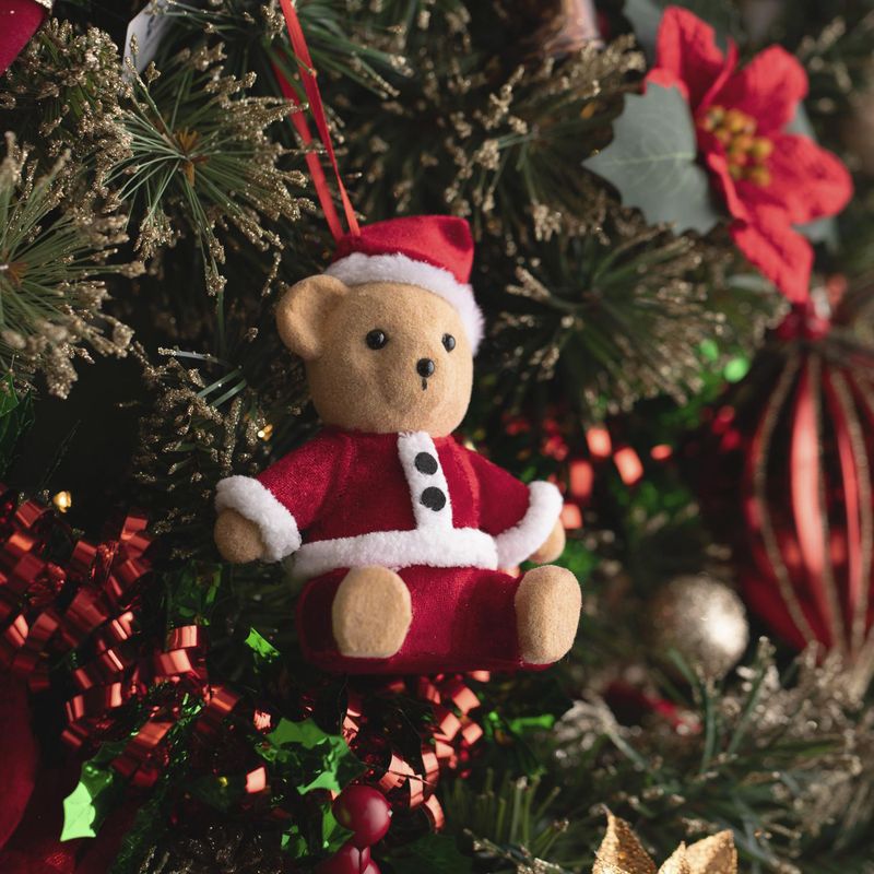 DEAR SANTA - Oso sentado navidad 11 cm xmas story