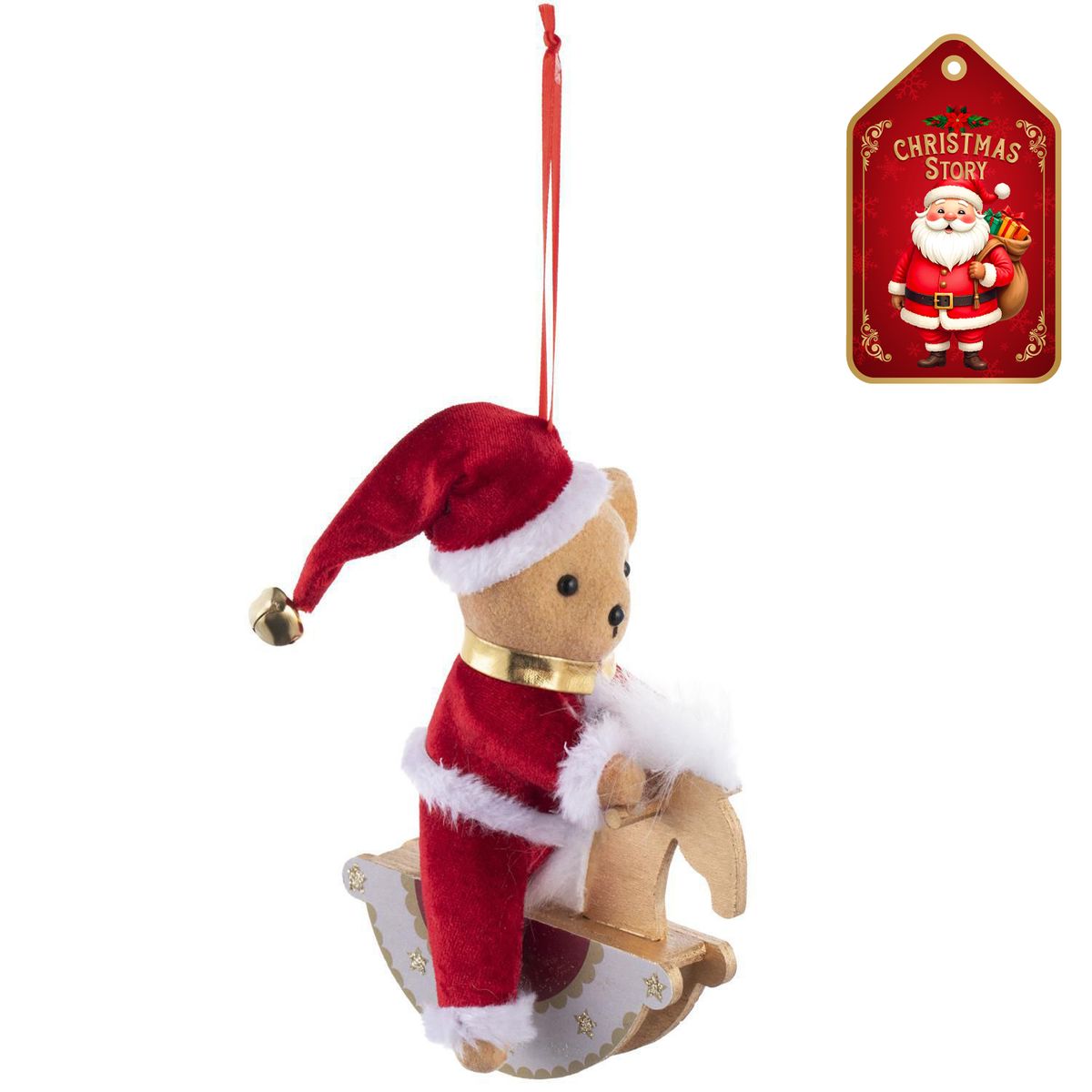 DEAR SANTA - Oso caballo balancin navidad xmas story