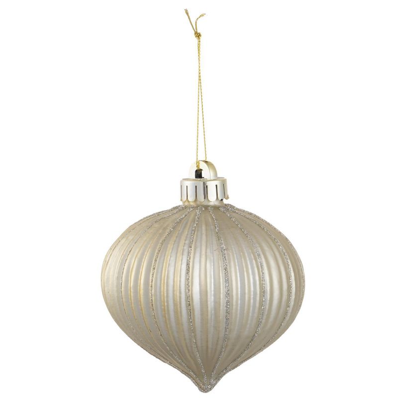 DEAR SANTA - Adorno navidad onion champagn 10 cm aos