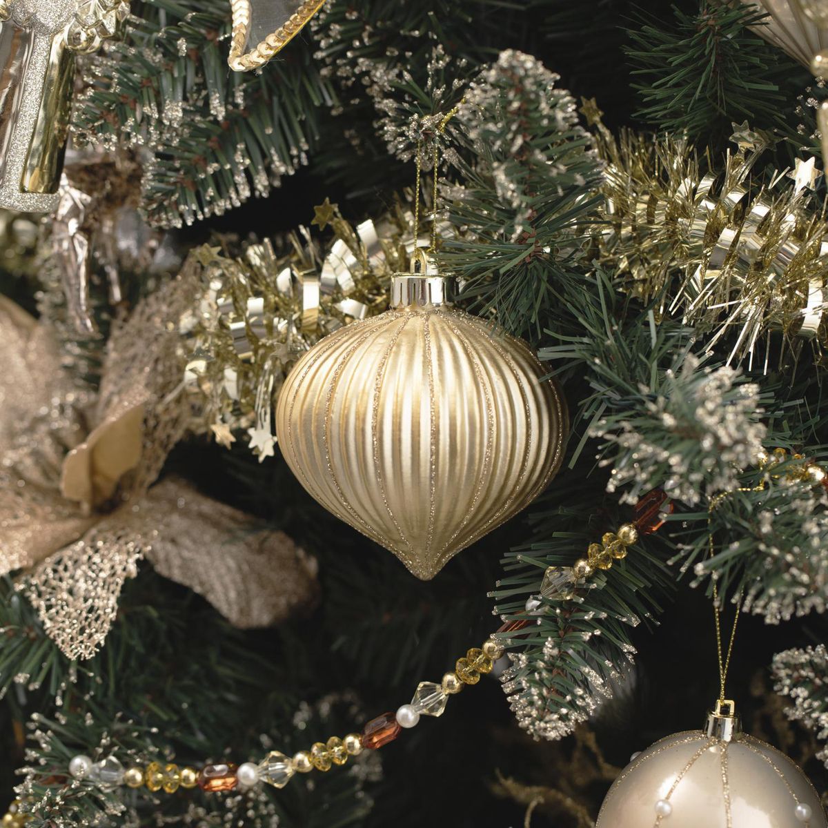 DEAR SANTA - Adorno navidad onion dorado 10 cm aos