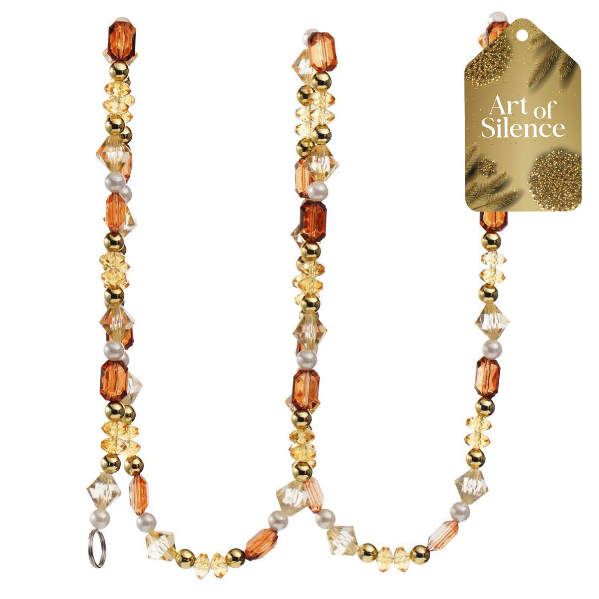 DEAR SANTA - Guirnalda navidad acrílica 120 cm aos