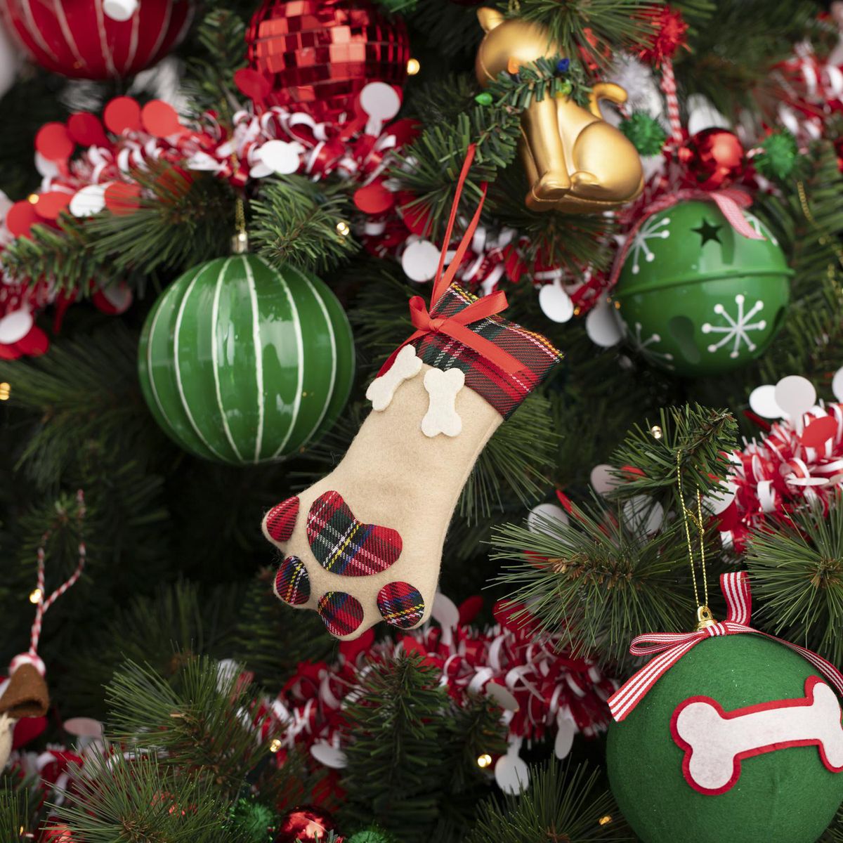 DEAR SANTA - Guantes 15cm huella de amor