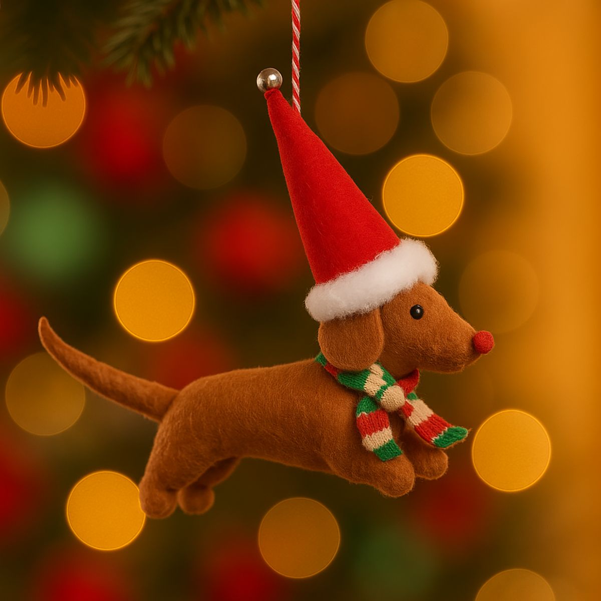 DEAR SANTA - Perro 17cm huella de amor