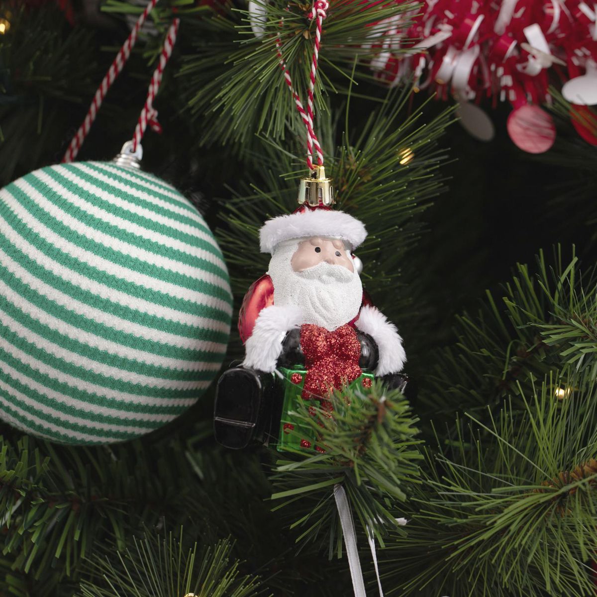 DEAR SANTA - Adorno navidad santa 8 cm pet glam