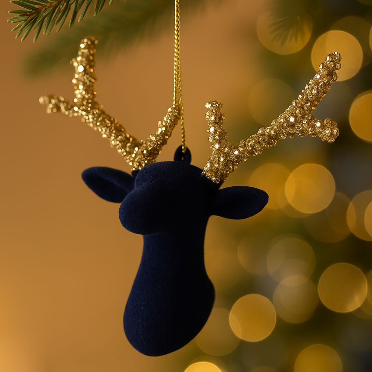 DEAR SANTA - Adorno navidad reno 16 cm illusion