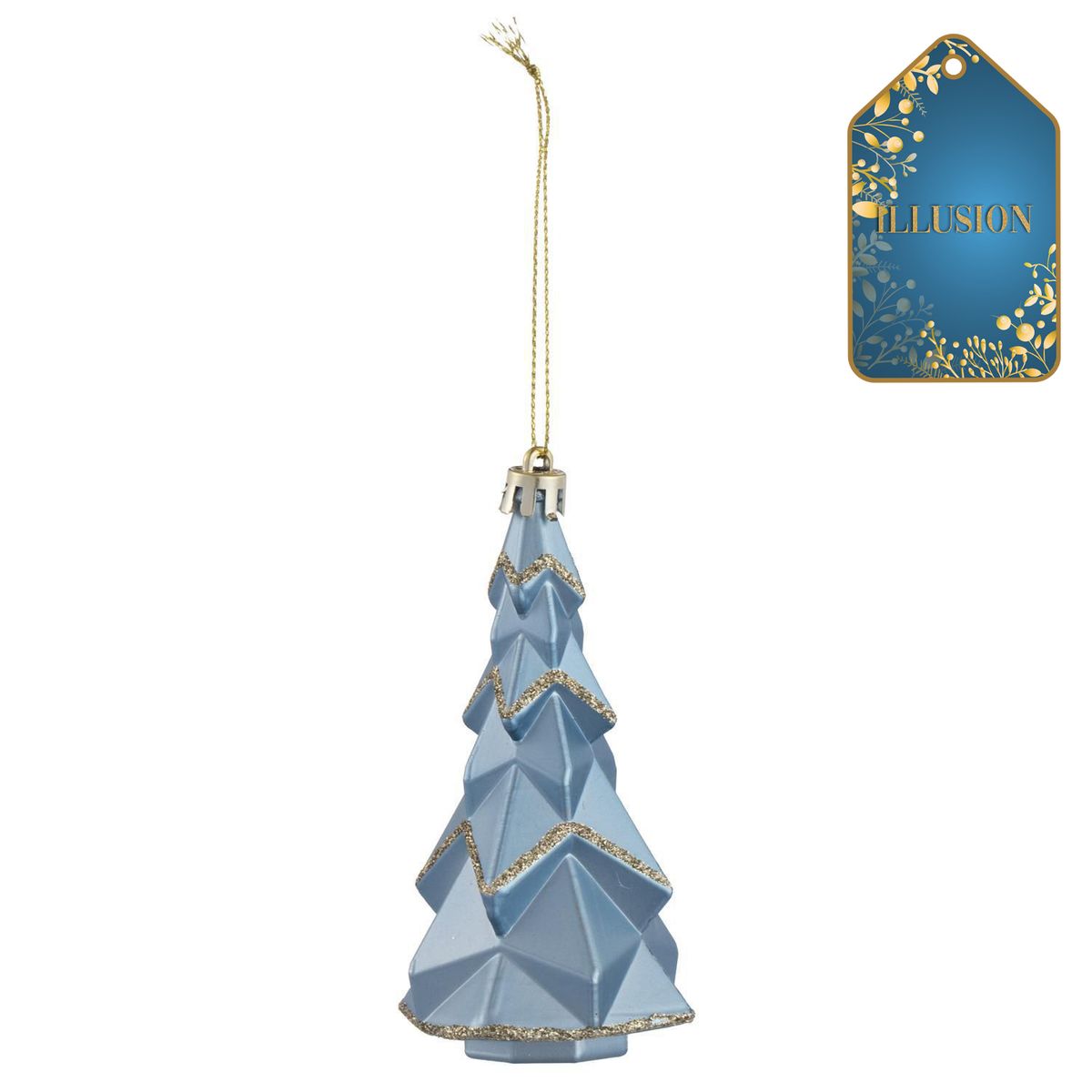 DEAR SANTA - Adorno navidad árbol 11 cm illusion