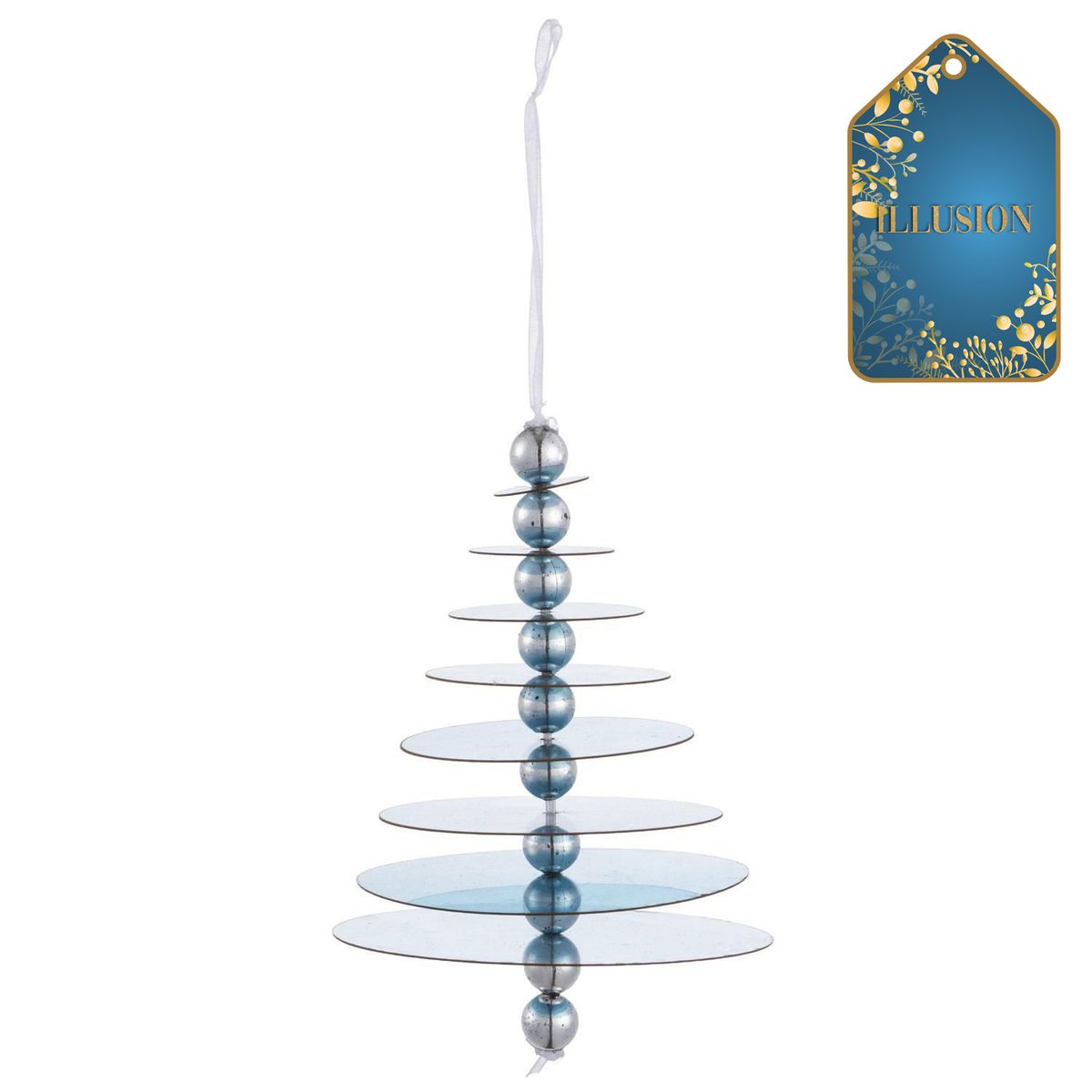 DEAR SANTA - Adorno navidad árbol 13 cm illusion