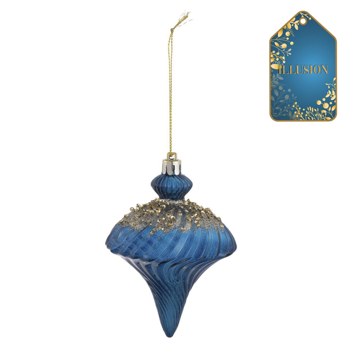 DEAR SANTA - Adorno navidad final 11 cm illusion