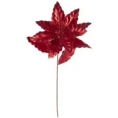 DEAR SANTA - Pick ponsettia navidad rojo 54cm xmas story