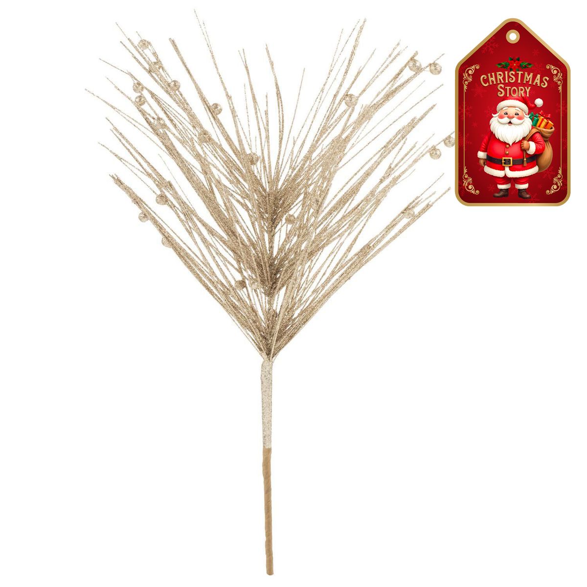 DEAR SANTA - Pick navidad aguja 36 cm xmas story