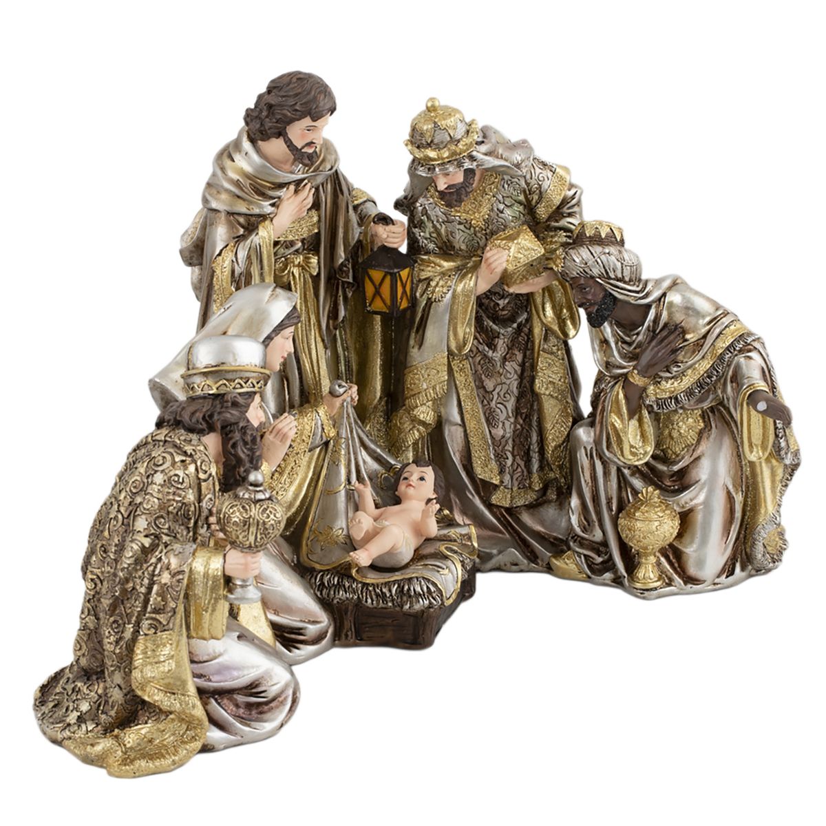 DEAR SANTA - Pesebre navidad 6 piezas 47cm